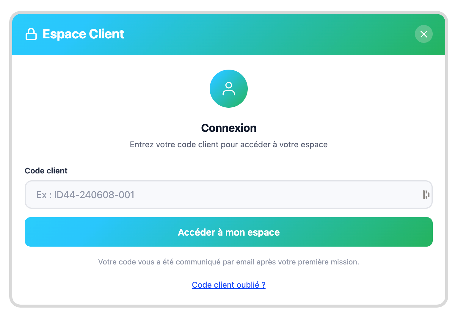 Accès Client
